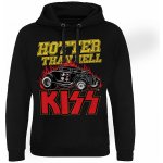 KISS mikina Hotter Than Hell Epic Hoodie Black – Hledejceny.cz