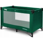 Caretero Cestovní postýlka Key Dark Green – Zboží Mobilmania
