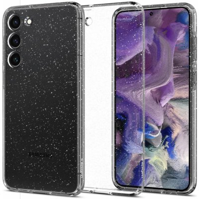 Pouzdro Spigen Liquid Crystal Glitter Galaxy S23+ ACS05664 clear