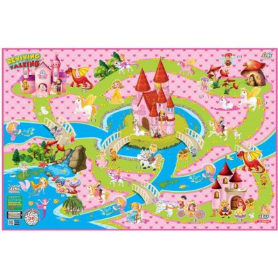 Siva hrací koberec princezny – Hledejceny.cz