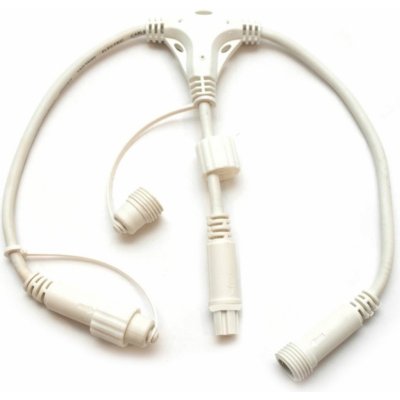 DECOLED T rozbočovač 2 výstupy bílý IP44 – Hledejceny.cz