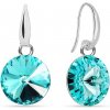 Náušnice Spark Rivoli se Swarovski Elements Candy KW112212LTU Light Turquoise