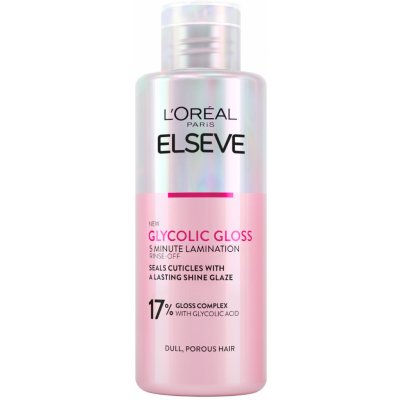 L'Oréal Paris Elseve Glycolic Gloss oplachová péče s kyselinou glykolovou 200 ml – Hledejceny.cz