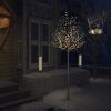Vánoční stromek zahrada-XL Vánoční strom 600 LED teplé bílé světlo třešňový květ 300 cm