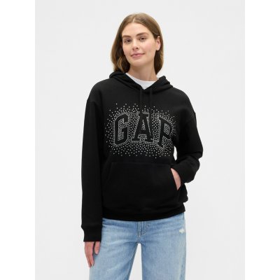 GAP mikina s logem černá – Zboží Mobilmania