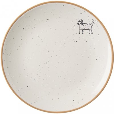 Orion Dezertní talíř STATEK pes 19,5 cm – Sleviste.cz