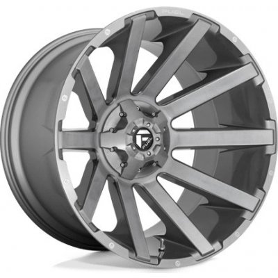 Fuel D714 CONTRA PLATINUM 10x20 6x139,7 ET19 brushed gunmetal tinted clear | Zboží Auto