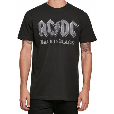 Tričko metal NNM AC-DC Back In Black černá – Sleviste.cz