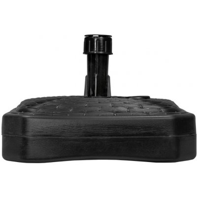 FIXKRAFT 119201FX Plastový stojan na slunečníky 39x39x13 cm, antracitový – Zboží Mobilmania