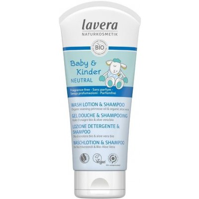LAVERA Baby&Kinder Neutral Vlasový&Tělový šampon 200 ml