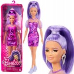 Barbie Modelka 178 Zářivě fialové šaty – Zbozi.Blesk.cz