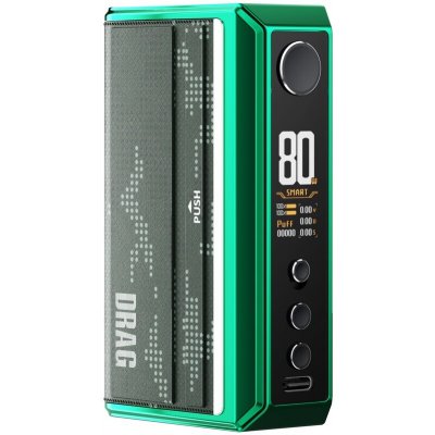 VooPoo Drag 4 Mod 177W Gun Metal & Forest Green – Hledejceny.cz
