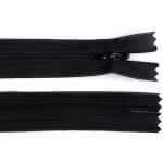Stoklasa Spirálový zip skrytý No 3 délka 50 cm dederon Balení: 1 ks, Varianta: 332 černá 332 černá – Hledejceny.cz