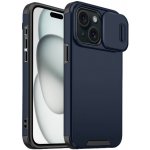 AppleKing matný pro iPhone 15 tmavě modrý – Zboží Mobilmania