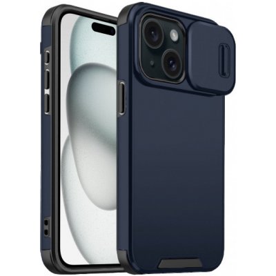AppleKing matný pro iPhone 15 tmavě modrý – Zboží Mobilmania