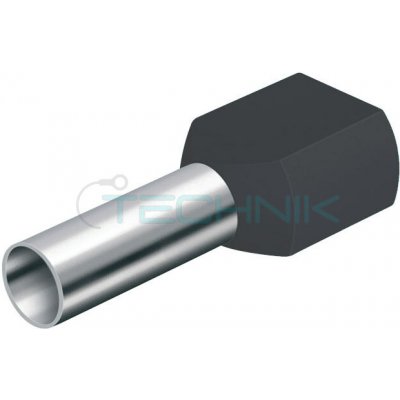 DD 1,5-8 černá Dutinka dvojitá,průřez 2x1,5mm2/délka 8mm,dle DIN46228 – Hledejceny.cz