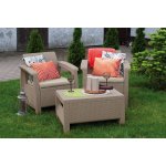 Keter Corfu Weekend set cappuccino – Zbozi.Blesk.cz