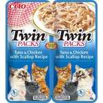 Twin Packs Tuna & Chicken in Scallop Broth 2 x 40 g – Sleviste.cz