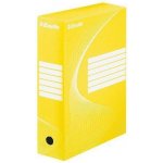 Esselte archivační krabice Boxycolor žlutá A4 100 mm – Hledejceny.cz