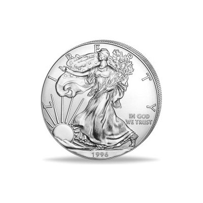 U.S. Mint stříbrná mince American Eagle 1996 1 oz – Sleviste.cz