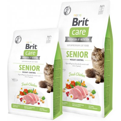 Brit Care Cat Grain-Free Senior Weight Control 14 kg – Zbozi.Blesk.cz