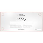 Voucher na nákup v hodnotě 1000 Kč – Zboží Dáma
