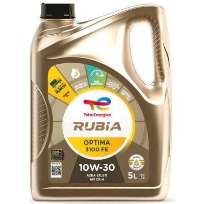 Total Rubia Optima 3100 FE 10W-30 5 l – Hledejceny.cz