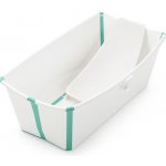 Stokke Flexi Bath sada vanička a lehátko White Aqua – Hledejceny.cz