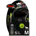 Flexi Vodítko Black Design páska – Zboží Mobilmania