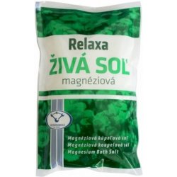 Relaxa Živá sůl magnéziová koupelová sůl 500 g