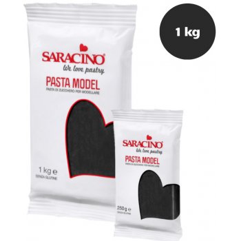 Saracino Modelovací hmota černá 1 kg
