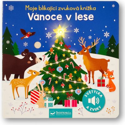 Moje blikající zvuková knížka Vánoce v lese – Zboží Dáma
