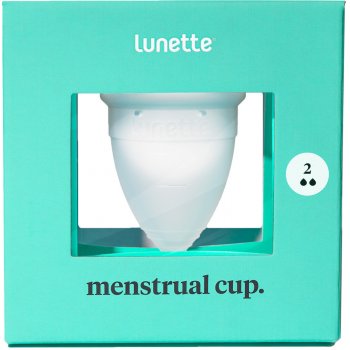 Lunette menstruační kalíšek model 2 větší čirý