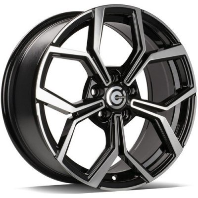 Carbonado Dortmund 7x17 5x100 ET40 black polished – Hledejceny.cz