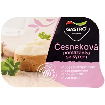 Gastro Česneková Pomazánka se sýrem 120 g – Zbozi.Blesk.cz