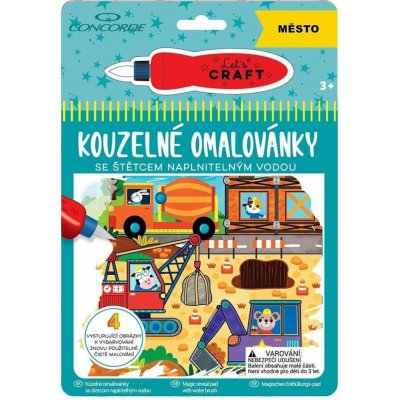 CONCORDE Kouzelné omalovánky CONCORDE, Město A461 – Sleviste.cz