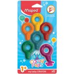 Maped Voskovky Color'Peps Baby Crayons 6 ks – Zboží Dáma