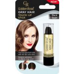 Golden Rose Grey Hair Touch up Stick Golden Korektor na vlasy 01 černý – Zboží Mobilmania