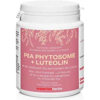SUPERIONHERBS PEA Phytosome + Luteolin 90 tobolek – Hledejceny.cz