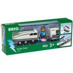 Brio Vláčkodráha Herní sety 36003 Turbo vlak na baterie – Zboží Dáma