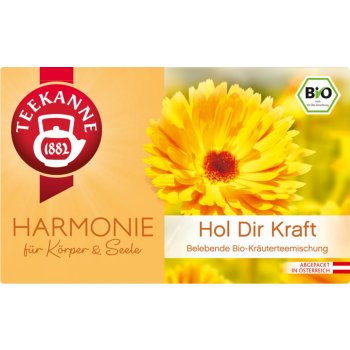 TEEKANNE Organic Harmony for Body and Soul Síla a energie 20 dvoukomorových sáčků