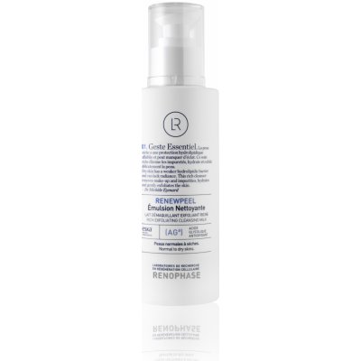 Renophase 01. Geste Essentiel Renewpeel Gel Nettoyant čistící a exfoliační gel pro mastnou pleť 200 ml