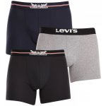 Levis 3 Pack pánské boxerky vícebarevné 701224663 001 – Hledejceny.cz