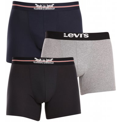 Levis 3 Pack pánské boxerky vícebarevné 701224663 001 – Hledejceny.cz