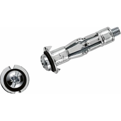 LUX Kovová hmoždinka do dutin se šroubem 5 mm x 37 mm, 4 ks – Zboží Mobilmania