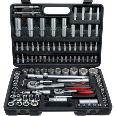 BGS 102287 Gola sada Kraftmann 108 dílů SuperLock 1/4" + 1/2" 4 ÷ 32 mm – Sleviste.cz