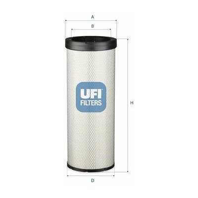 Vzduchový filtr UFI 27.B77.00 – Hledejceny.cz