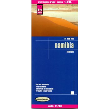 Namibie Namibia 1:1,2m mapa RKH