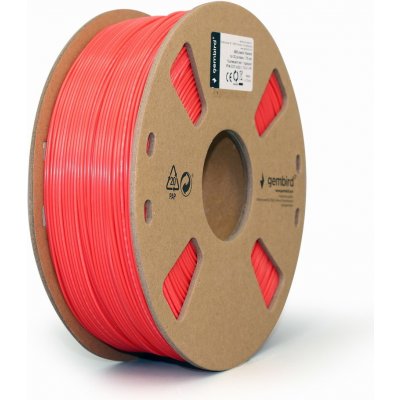 GEMBIRD ABS 1,75mm, červená fluorescentní Červená – Zboží Živě