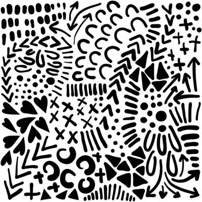 Šablona TCW 12"x12" (30,5x30,5 cm) - Texture Love – Zboží Dáma